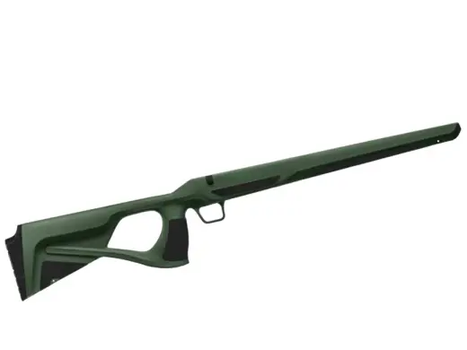Plastová pažba určena pro CZ 600 v rážích .223 Rem. a 7,62x39 mm. Varianta Long – dlouhý závěr.